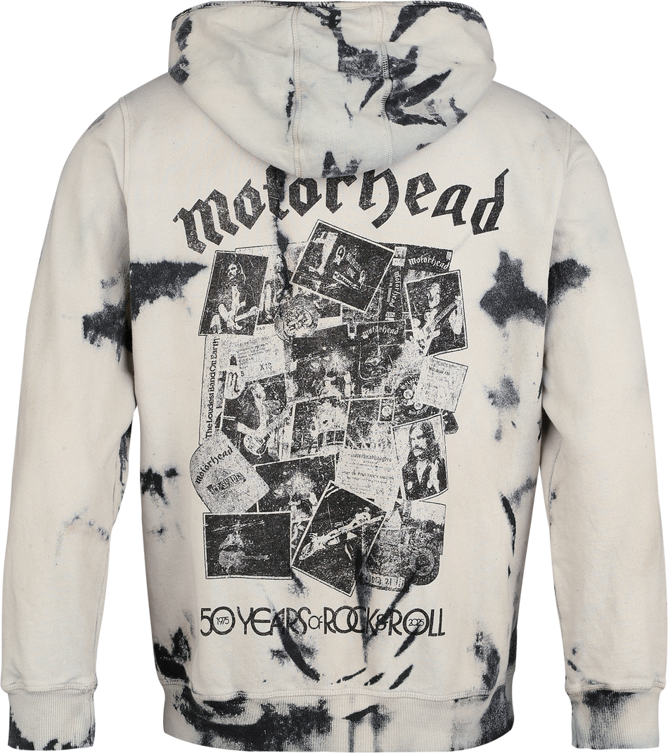 Sweat-shirt zippé à capuche  de Motörhead - Pictures - S à XXL - pour Homme - gris clair - Motörhead - View 2