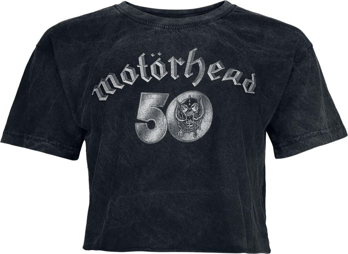 T-Shirt Manches courtes  de Motörhead - Live To Win - S à XXL - pour Femme - anthracite - Motörhead
