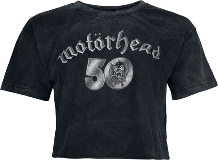 T-Shirt Manches courtes  de Motörhead - Live To Win - S à XXL - pour Femme - anthracite - Motörhead
