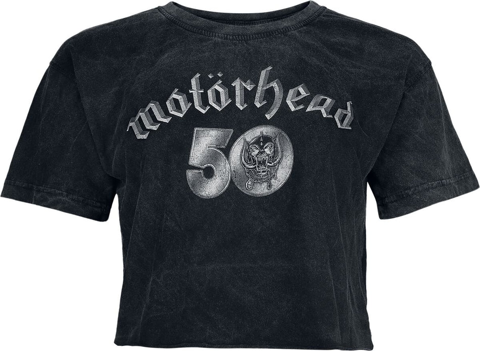 T-Shirt Manches courtes  de Motörhead - Live To Win - S à XXL - pour Femme - anthracite - Motörhead