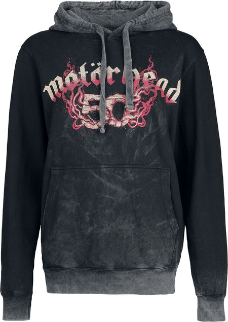 Sweat-shirt à capuche  de Motörhead - Warpig Flames - S à XXL - pour Femme - gris - Motörhead