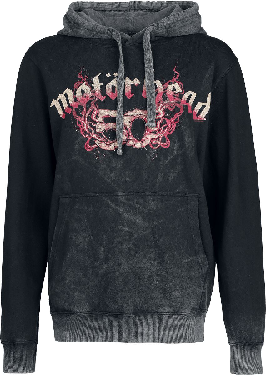 Sweat-shirt à capuche  de Motörhead - Warpig Flames - S à XXL - pour Femme - gris - Motörhead