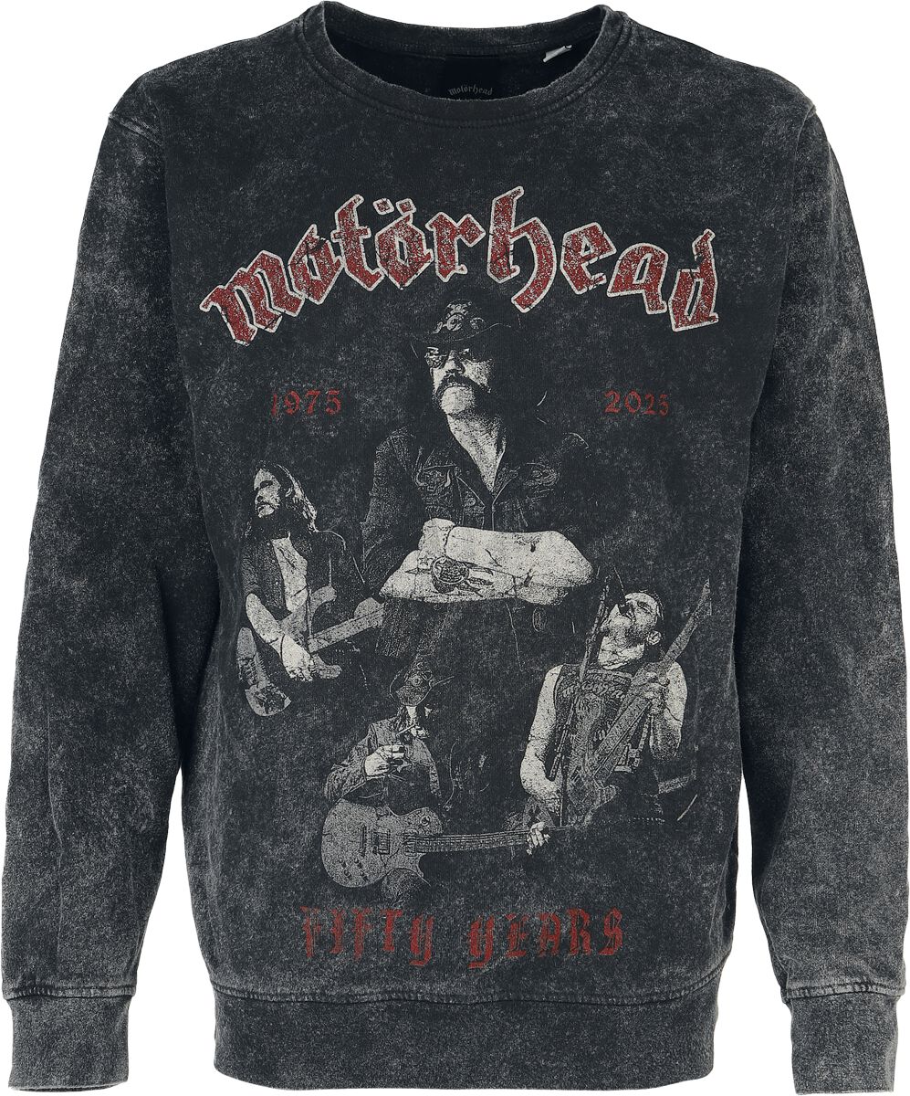 Sweat-shirt  de Motörhead - Fifty Years - S à XXL - pour Femme - gris - Motörhead