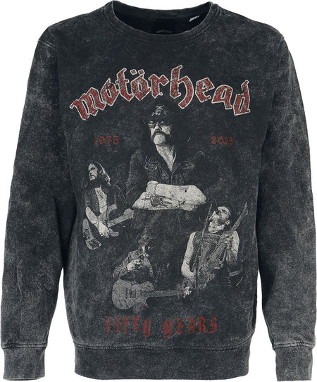 Sweat-shirt  de Motörhead - Fifty Years - S à XXL - pour Femme - gris - Motörhead