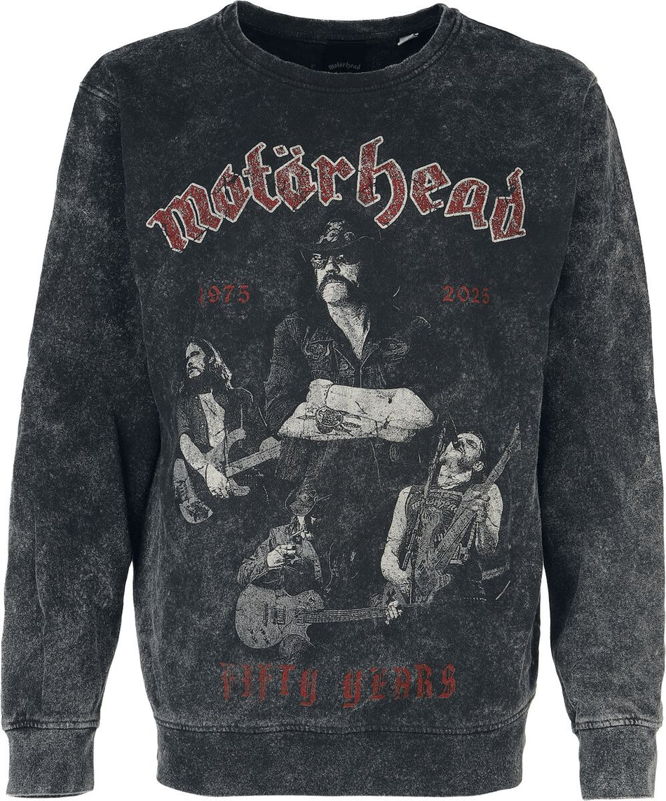 Sweat-shirt  de Motörhead - Fifty Years - S à XXL - pour Femme - gris - Motörhead