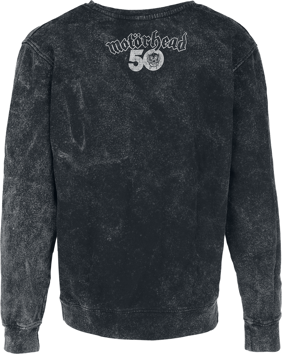 Sweat-shirt  de Motörhead - Fifty Years - S à XXL - pour Femme - gris - Motörhead - View 2