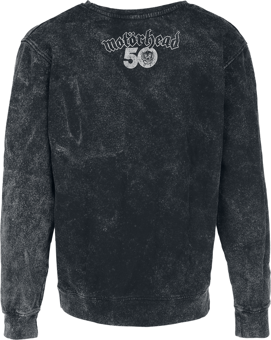 Sweat-shirt  de Motörhead - Fifty Years - S à XXL - pour Femme - gris - Motörhead - View 2
