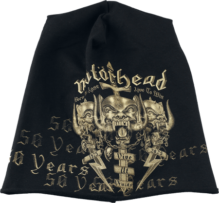 Bonnet  de Motörhead - Core 50th - pour Unisexe - noir - Motörhead - View 2