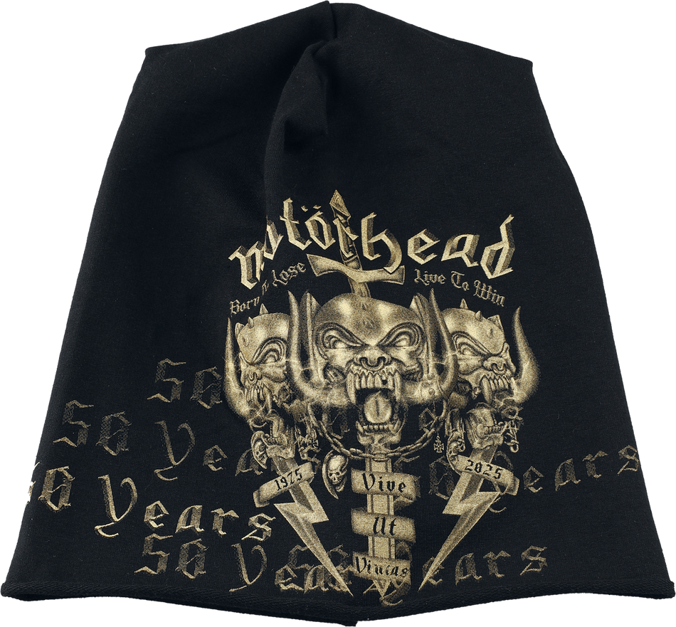 Bonnet  de Motörhead - Core 50th - pour Unisexe - noir - Motörhead - View 2