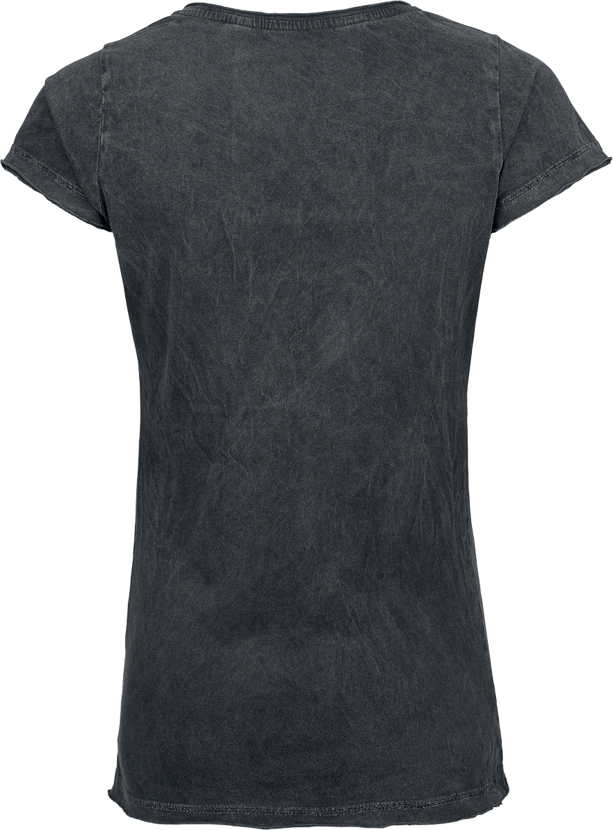 T-Shirt Manches courtes  de Iron Maiden - Portrait Scram - S à 4XL - pour Femme - gris - Iron Maiden - View 2