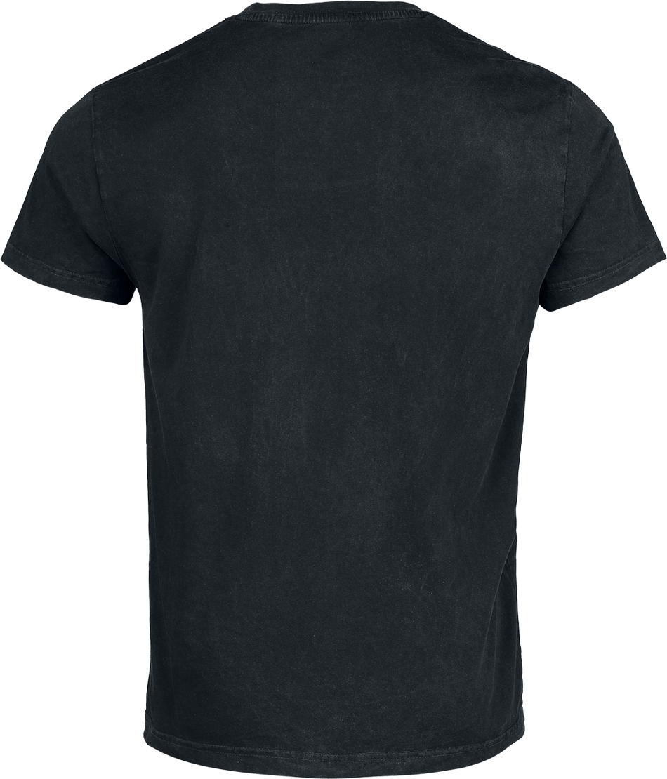 T-Shirt Manches courtes  de Iron Maiden - Eddie Half Circle - S à 4XL - pour Homme - anthracite - Iron Maiden - View 2