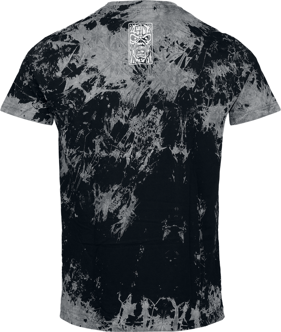 T-Shirt Manches courtes  de Iron Maiden - Portrait Scream - S à 4XL - pour Homme - anthracite - Iron Maiden - View 2