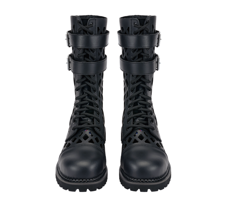 Bottes de motard  de Brandit - Phantom Grid Boots - EU40 à EU46 - pour Unisexe - noir - Brandit - View 2