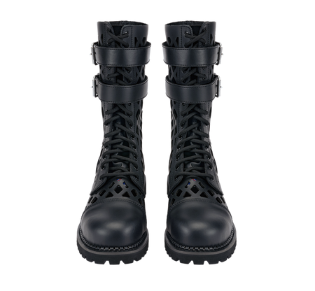 Bottes de motard  de Brandit - Phantom Grid Boots - EU38 à EU44 - pour Unisexe - noir - Brandit - View 2