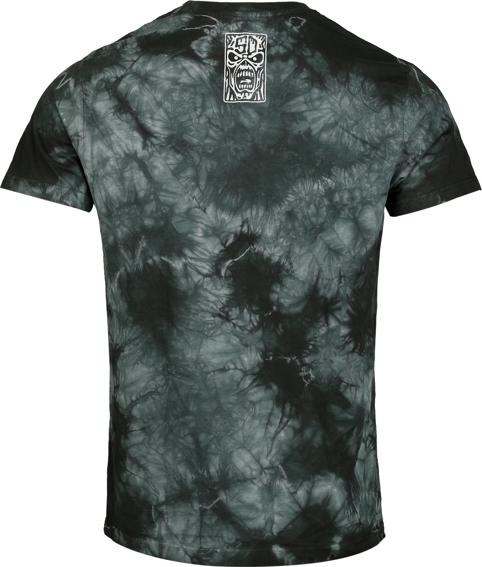 T-Shirt Manches courtes  de Iron Maiden - Eddie Keyline - S à 4XL - pour Homme - bleu/gris - Iron Maiden - View 2