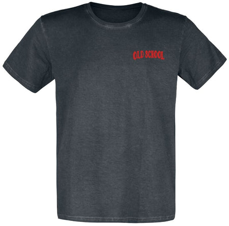 T-Shirt Manches courtes  de Sesame Street - Old School – Ernie et Bert - S à 3XL - pour Homme - noir - Sesame Street