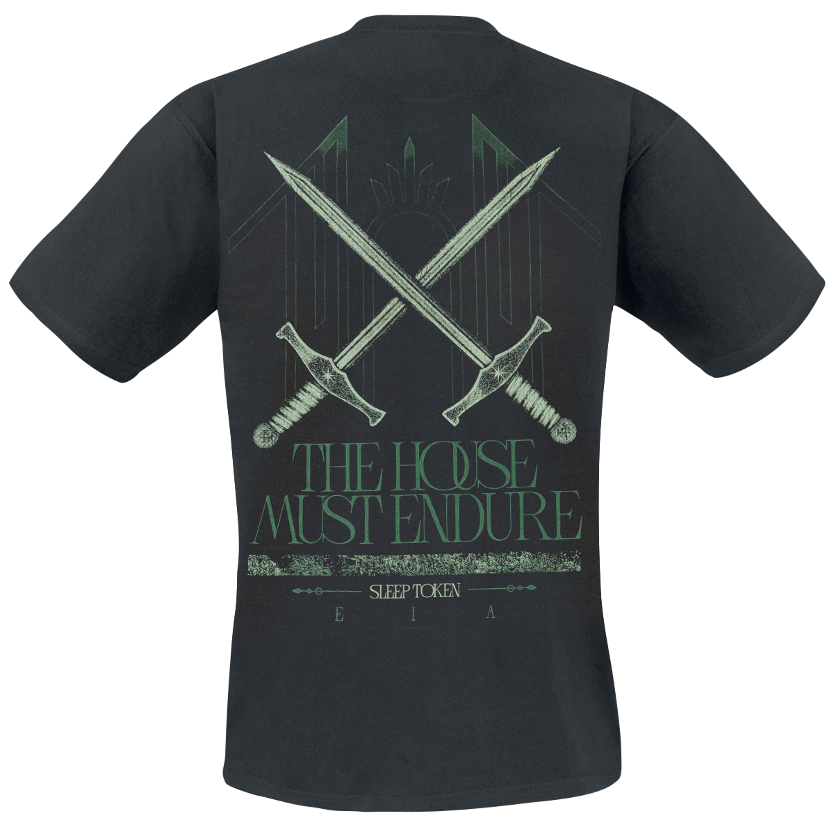 T-Shirt Manches courtes  de Sleep Token - The House Must Endure - S à 4XL - pour Homme - noir - Sleep Token - View 2