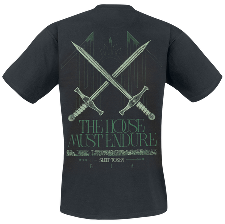 T-Shirt Manches courtes  de Sleep Token - The House Must Endure - S à 4XL - pour Homme - noir - Sleep Token - View 2