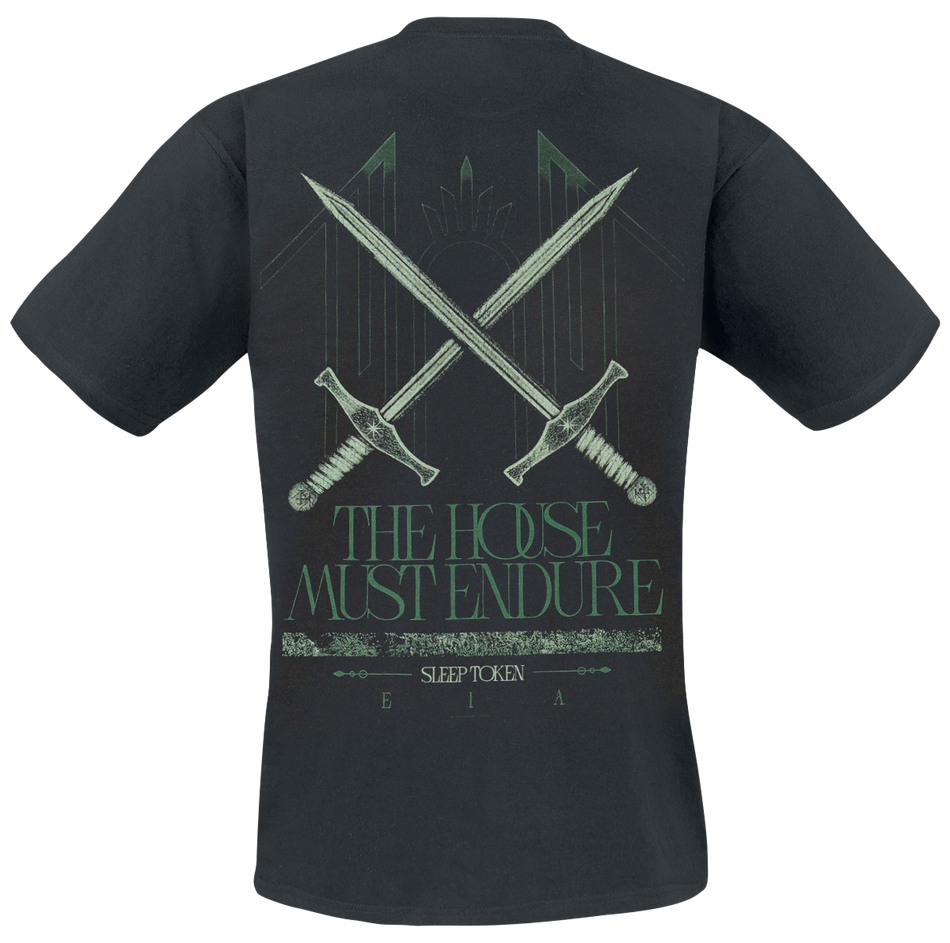 T-Shirt Manches courtes  de Sleep Token - The House Must Endure - S à 4XL - pour Homme - noir - Sleep Token - View 2