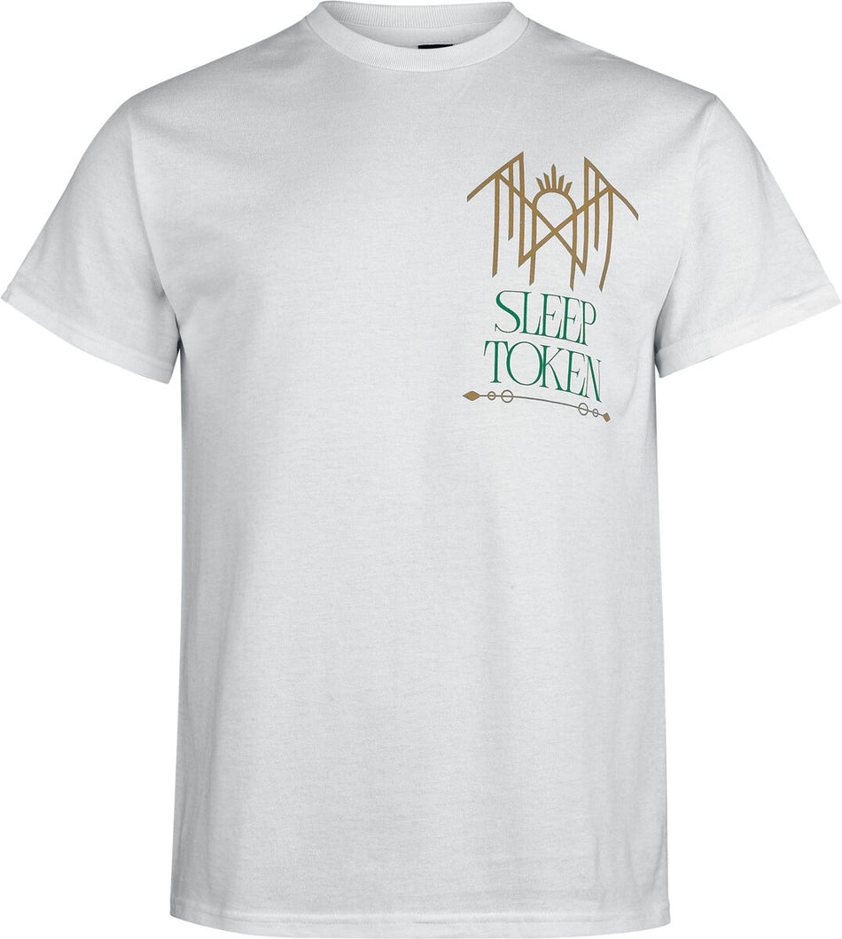 T-Shirt Manches courtes  de Sleep Token - The House Must Endure - S à 5XL - pour Homme - blanc - Sleep Token