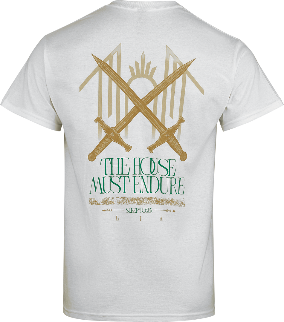 T-Shirt Manches courtes  de Sleep Token - The House Must Endure - S à 5XL - pour Homme - blanc - Sleep Token - View 2