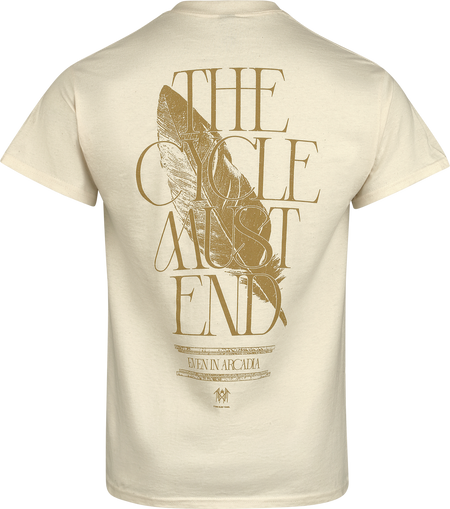 T-Shirt Manches courtes  de Sleep Token - The Cycle Must End - S à 4XL - pour Homme - blanc cassé - Sleep Token - View 2
