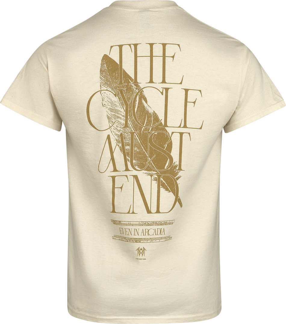 T-Shirt Manches courtes  de Sleep Token - The Cycle Must End - S à 4XL - pour Homme - blanc cassé - Sleep Token - View 2