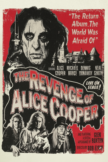 T-Shirt Manches courtes  de Alice Cooper - 2 Color Revenge - S à 3XL - pour Homme - naturel - Alice Cooper - View 2