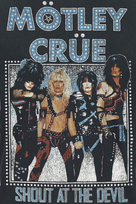 T-Shirt Manches courtes  de Mötley Crüe - SATD Vintage Bootleg - M à 3XL - pour Homme - noir - Mötley Crüe - View 2