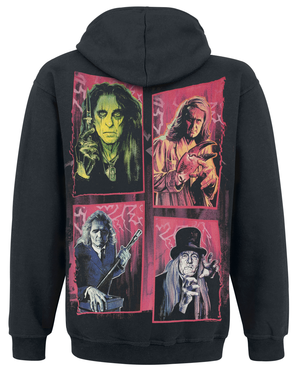 Sweat-shirt à capuche  de Alice Cooper - The Boys In Boxes - S à 3XL - pour Homme - noir - Alice Cooper - View 2