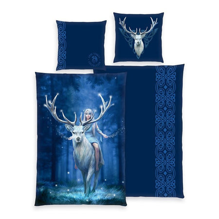 Parure de lit Gothic de Anne Stokes - Cerf - pour Indifférent - multicolore - Anne Stokes