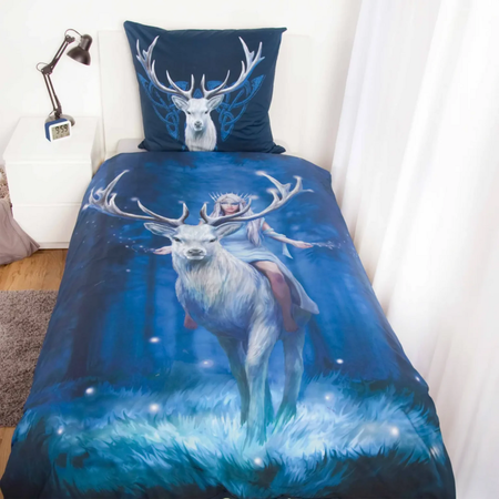 Parure de lit Gothic de Anne Stokes - Cerf - pour Indifférent - multicolore - Anne Stokes - View 2