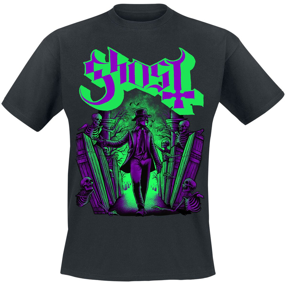 T-Shirt Manches courtes  de Ghost - Leves Mes Amis - S à 5XL - pour Homme - noir - Ghost