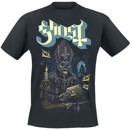 T-Shirt Manches courtes  de Ghost - Missive - S à 4XL - pour Homme - noir - Ghost