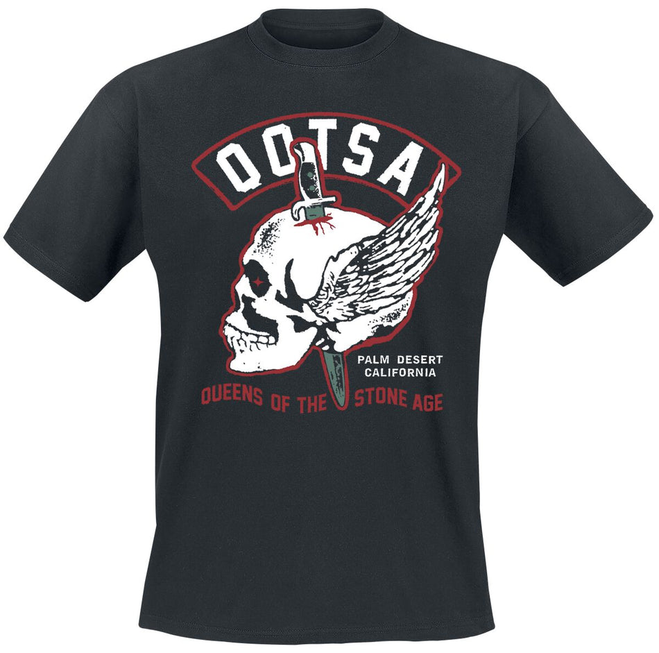 T-Shirt Manches courtes  de Queens Of The Stone Age - QOTSA Skull - S à 3XL - pour Homme - noir - Queens Of The Stone Age