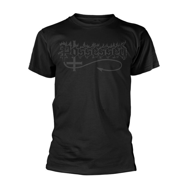 T-Shirt Manches courtes  de Possessed - Logo Black - S à 3XL - pour Homme - noir - Possessed