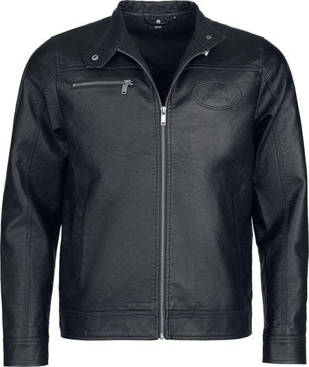Veste en imitation cuir  de Batman - S à XXL - pour Homme - noir - Batman