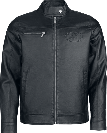 Veste en imitation cuir  de Batman - S à XXL - pour Homme - noir - Batman - View 2