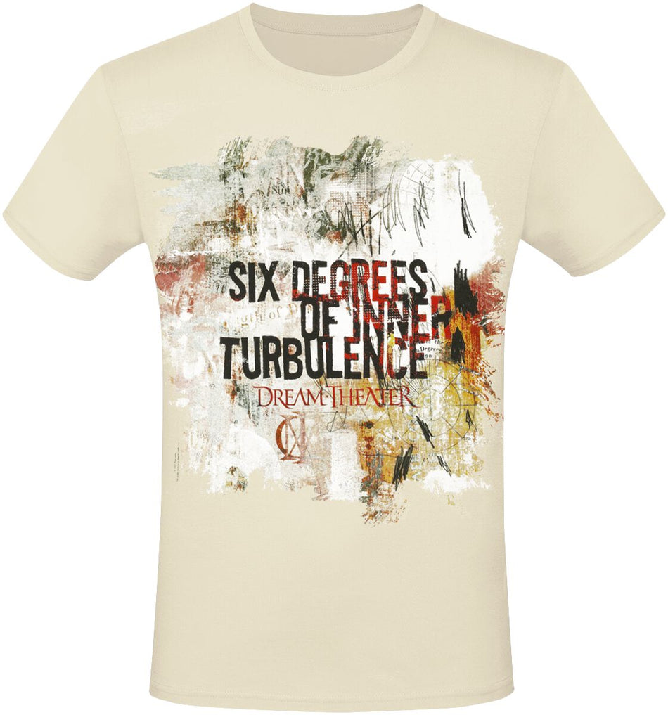 T-Shirt Manches courtes  de Dream Theater - TOUR 2002 - S à 3XL - pour Homme - sable - Dream Theater