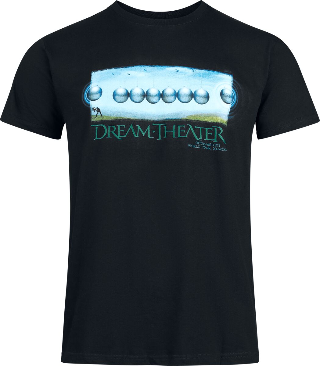 T-Shirt Manches courtes  de Dream Theater - TOUR 2005/2006 - S à 3XL - pour Homme - noir - Dream Theater