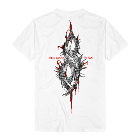 T-Shirt Manches courtes  de Slipknot - 9 Eye Monster - S à 3XL - pour Homme - blanc - Slipknot - View 2