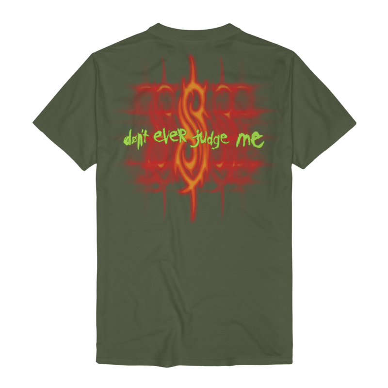 T-Shirt Manches courtes  de Slipknot - Don't Ever Judge Me - S à 3XL - pour Homme - vert - Slipknot - View 2