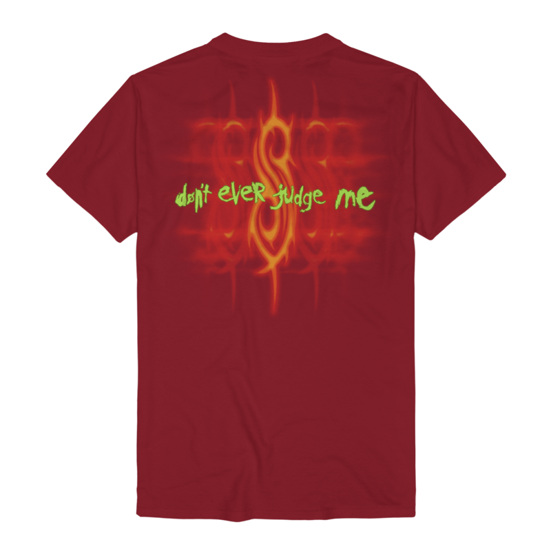 T-Shirt Manches courtes  de Slipknot - Don't Ever Judge Me - S à 3XL - pour Homme - rouge - Slipknot - View 2