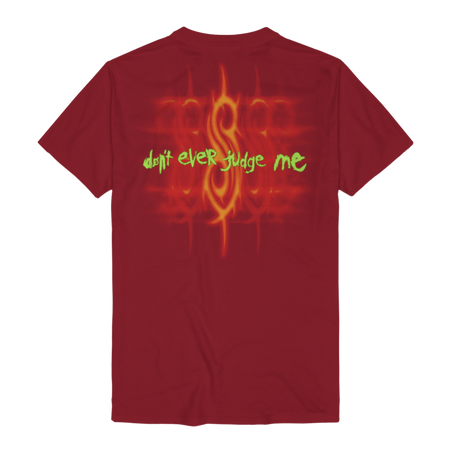 T-Shirt Manches courtes  de Slipknot - Don't Ever Judge Me - S à 3XL - pour Homme - rouge - Slipknot - View 2