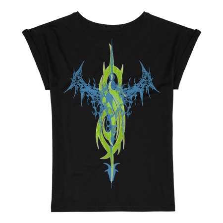 T-Shirt Manches courtes  de Slipknot - Spiked Eagle - S à 3XL - pour Femme - noir - Slipknot - View 2