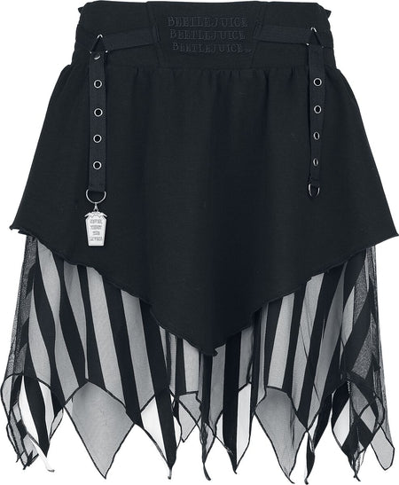 Jupe courte  de Beetlejuice - Never Trust the Living - XS à XXL - pour Femme - noir - Beetlejuice