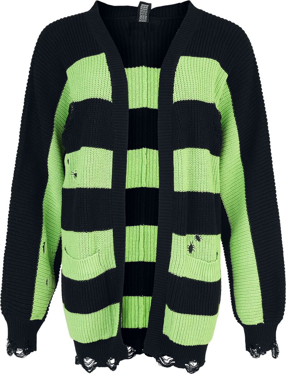 Gilets & Ponchos  de Beetlejuice - Never Trust the Living - S à XXL - pour Femme - vert/noir - Beetlejuice