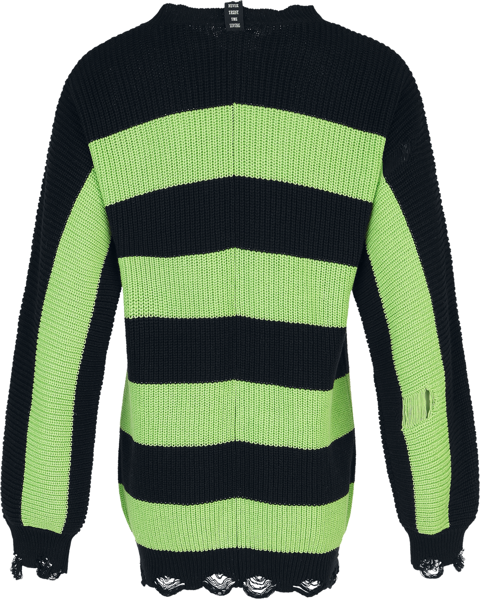 Gilets & Ponchos  de Beetlejuice - Never Trust the Living - S à XXL - pour Femme - vert/noir - Beetlejuice - View 2