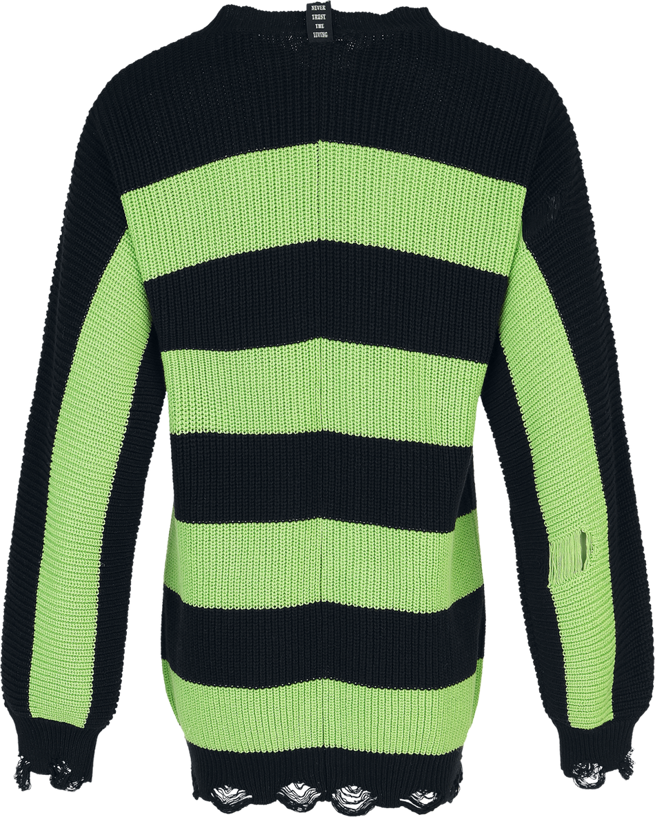 Gilets & Ponchos  de Beetlejuice - Never Trust the Living - S à XXL - pour Femme - vert/noir - Beetlejuice - View 2