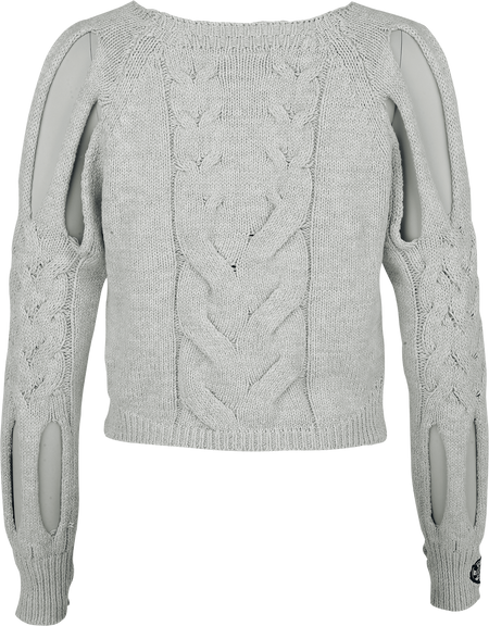 Pull tricoté  de Beetlejuice - Beware of Sandworms - S à XXL - pour Femme - blanc - Beetlejuice - View 2